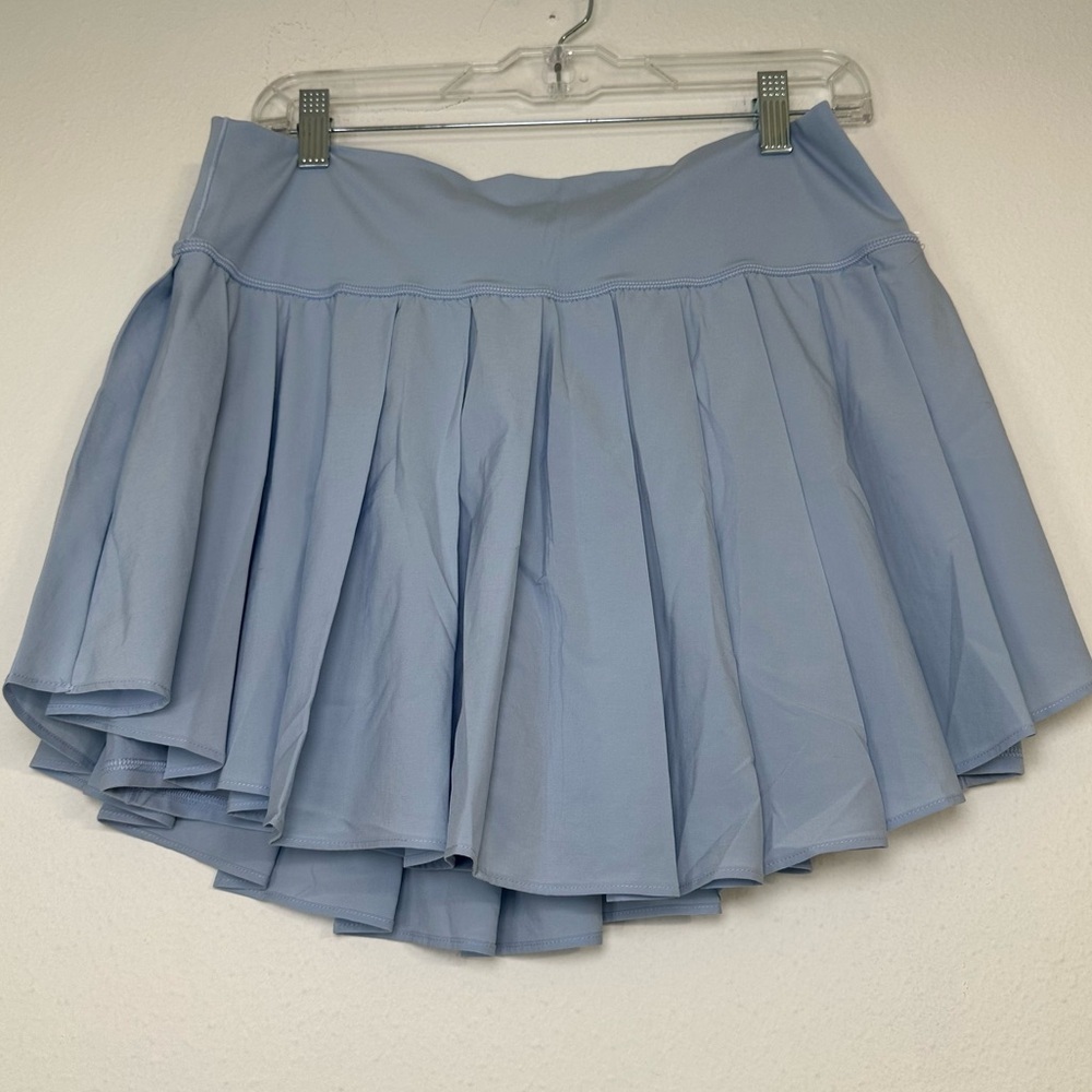 OFFLINE by Aerie Pleated Tennis Skirt in Sky Blue - Picture 7 of 10